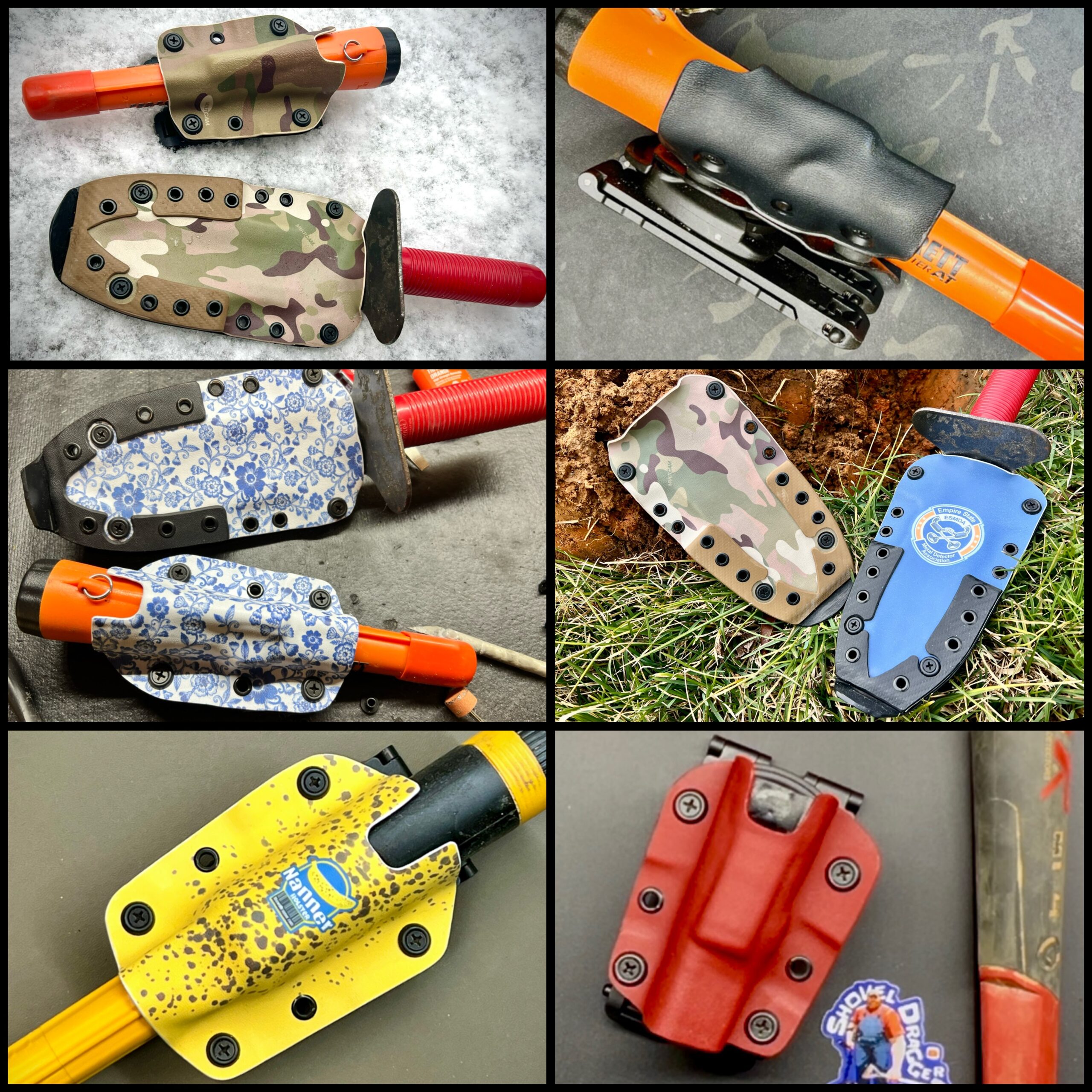 METAL DETECTING CARRY GEAR Pinpointer Holsters Digging Tool Sheaths collage export 458346c2 439b 46d9 a0da 1936470d6360